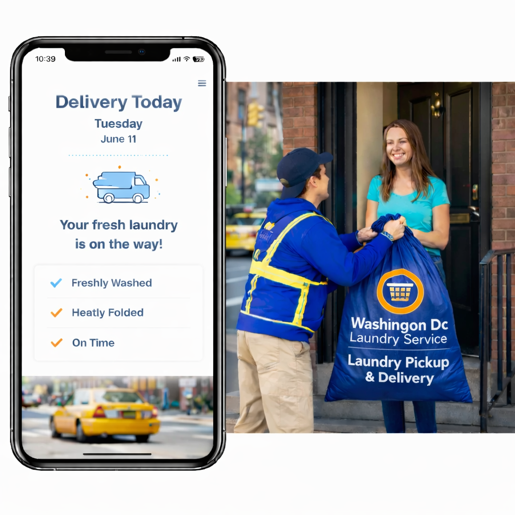 Washington DC Laundry Service Delivery