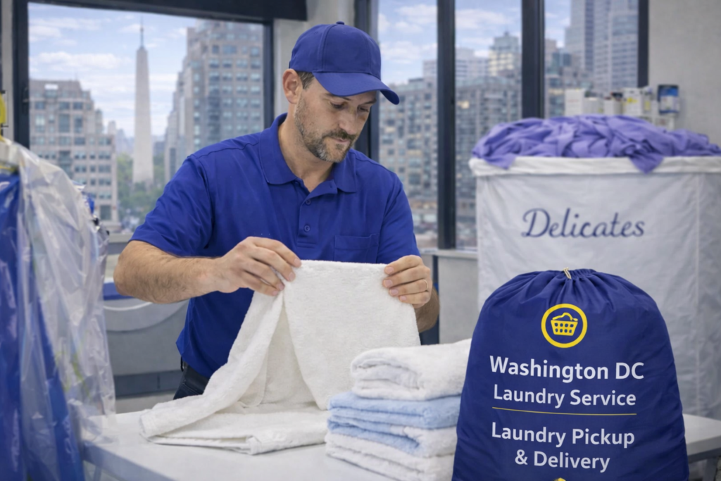 laundry service in action Washington DC