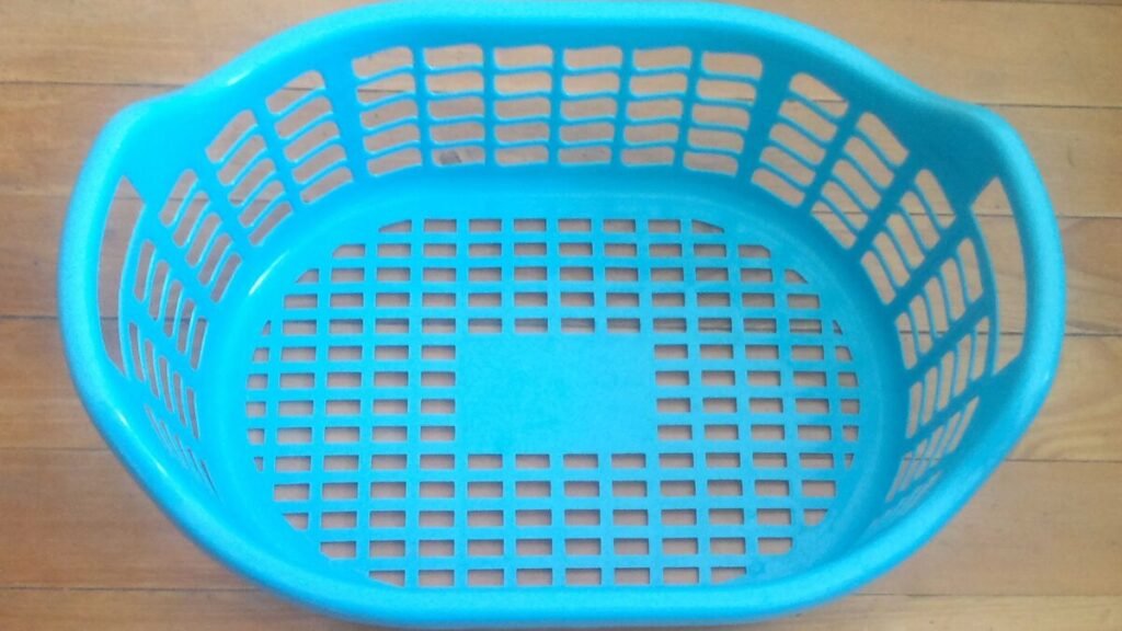 Laundry basket used for Laundry Pickup Service for DC Seniors aging in place in Washington DC